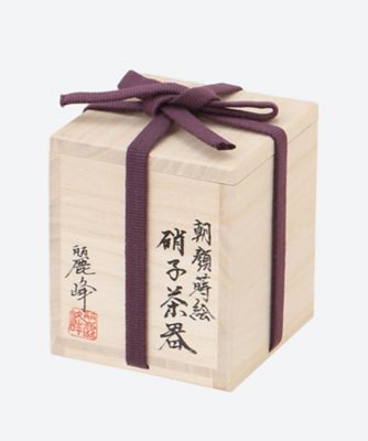 朝顔蒔絵 硝子茶器 | 佐々木麗峰/ササキレイホウ | 三越伊勢丹