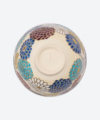 菊尽し　茶碗