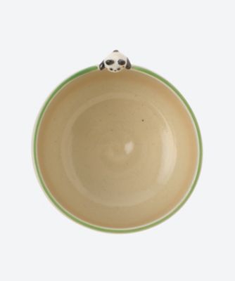 色絵　パンダ　茶碗