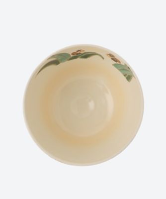 色絵　チューリップ　茶碗