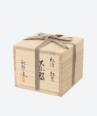 仁清　紅葉　茶碗