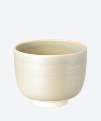 青磁　雲母銀　サンタクロース　茶碗