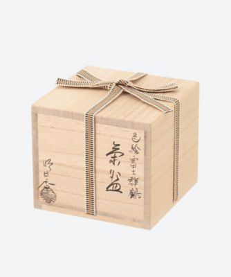 色絵　富士群鶴　茶碗