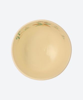 色絵春草　茶碗