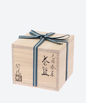 色絵春草　茶碗