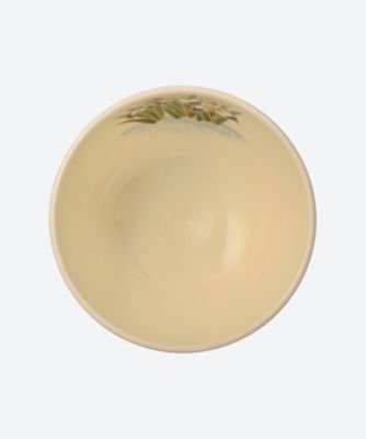 色絵　燕子花ノ画　茶碗