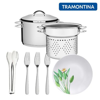 ＜Tramontina＞７１１８【年内届】＜トラモンティーナ＞福袋　パスタ＆テーブルセット【福袋】