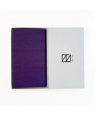 【越品】五泉之田中刺繍　コード刺繍金封袱紗　ＴＳＵＮＡＧＵ　慶弔両用　連紫（箱入）
