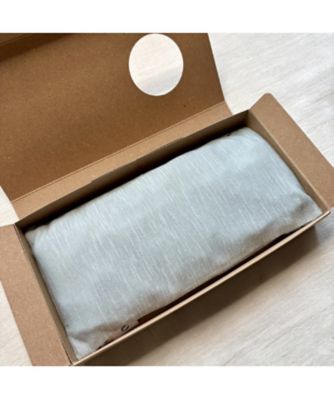 【越品】２個セット【ａｏ×ａｃｃｏｓ】目元用　米ぬか玄米カイロ（よもぎ）なめらか天竺　素色／千草