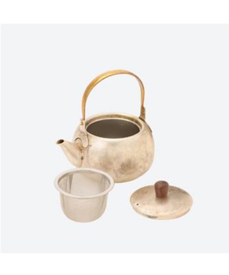 【越品】アルチザン　急須　ＡＮＴＩＱＵＥ　ＳＩＬＶＥＲ