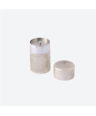 【越品】アルチザン　茶筒（Ｌ）・茶み