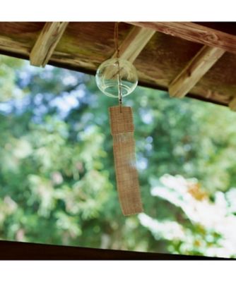 ＜NIIGATA 越品＞【越品】山熊田工房　風鈴丸型＋しな布短冊