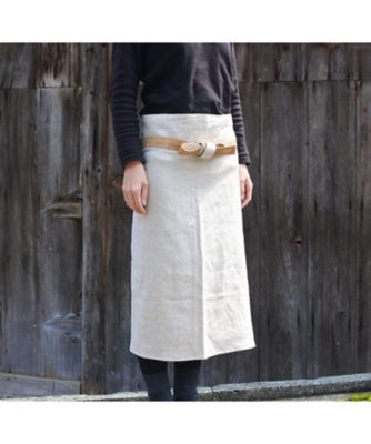 【美品】ドンペリ　エプロン　サロン 越品】山熊田工房 しな布サロンエプロン | NIIGATA 越品/ニイガタ