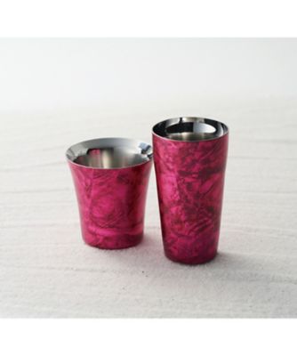 ＜NIIGATA 越品＞【越品】アルチザン　二重タンブラー　２６０ｍｌ