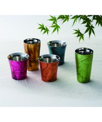 ＜NIIGATA 越品＞【越品】アルチザン　二重タンブラー　３１０ｍｌ