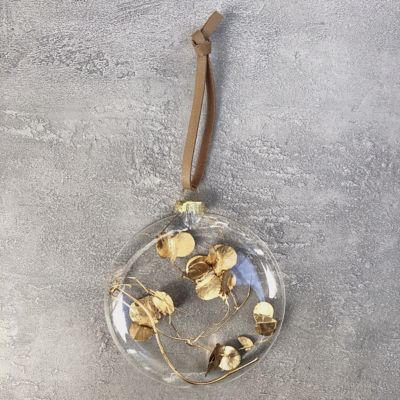 ＜PACOS＞【クリスマスおまとめ】ボタニカルチャイムオーナメント（ヤマイモゴールド）