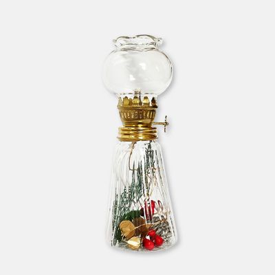 ＜PACOS＞アンティーク調オイルランプ（レッド）