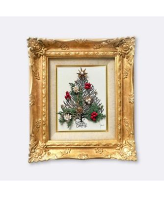 ＜PACOS＞レターフラワー（ツリー／バロックパールレッド）Ｆ０号