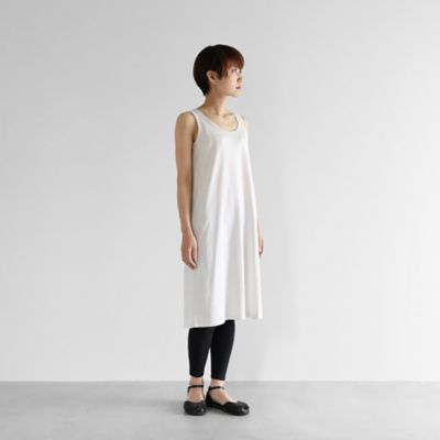 ＜HUIS＞ＳＵＶＩＮ　ＣＯＴＴＯＮタンクトップワンピース（グレージュ）【レディス】