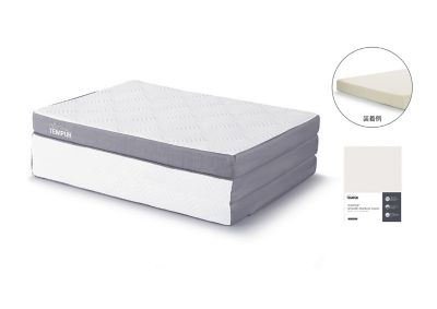 ＜TEMPUR(R)＞７２７８【１月下旬～２月上旬届】ワン　リュクス　フトン・スムースマットレスカバーセット【福袋】