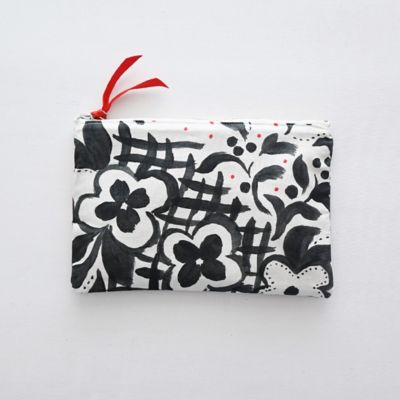 フラットポーチＭ　‘Ｈｏｍｅｍａｄｅ　ｐａｔｃｈｗｏｒｋ’