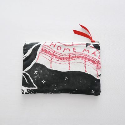 フラットポーチＭ　‘Ｈｏｍｅｍａｄｅ　ｐａｔｃｈｗｏｒｋ’