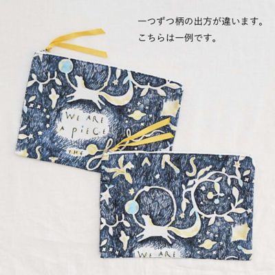 フラットポーチＬ　‘Ｔｈｅ　ｓｔａｒｓ’