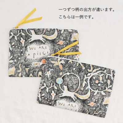 フラットポーチＬ　‘Ｔｈｅ　ｓｔａｒｓ’