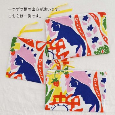 フラットポーチＬ　‘Ｏｒｄｉｎａｒｙ　ｄａｙ’