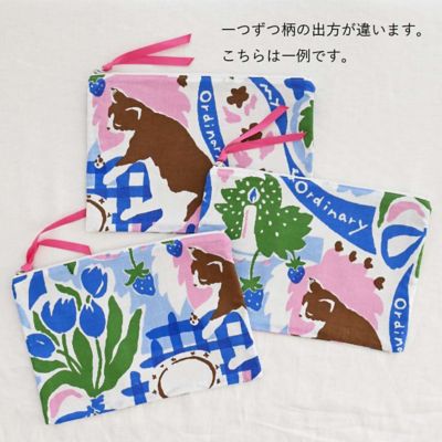 フラットポーチＬ　‘Ｏｒｄｉｎａｒｙ　ｄａｙ’