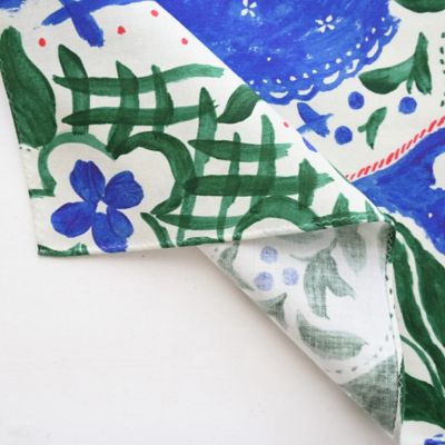 ハンカチ　‘Ｈｏｍｅｍａｄｅ　ｐａｔｃｈｗｏｒｋ’