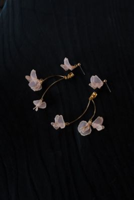 yuki onizuka/ユキ オニヅカ TSURUFUJIBAKAMA ピアス ピンク ジュエリー【三越伊勢丹/公式】