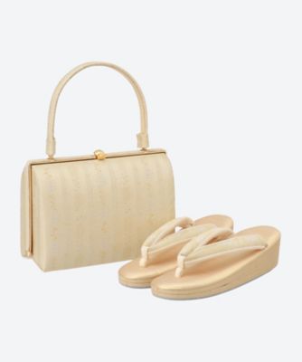 ＜神田胡蝶＞１６０３【年明け届】礼装用　バッグ・草履セット【福袋】