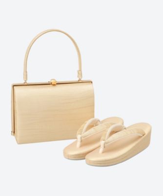 ＜神田胡蝶＞１６０５【年明け届】礼装用　バッグ・草履セット【福袋】