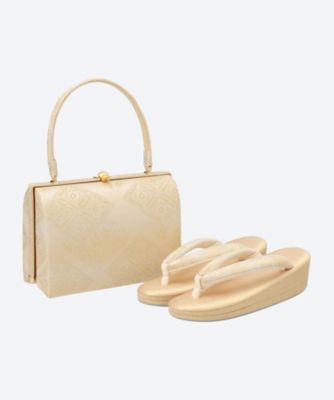 ＜神田胡蝶＞１６０７【年明け届】礼装用　バッグ・草履セット【福袋】