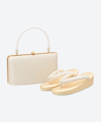 ＜神田胡蝶＞１６０９【年明け届】礼装用　バッグ・草履セット【福袋】