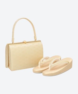 ＜神田胡蝶＞１６１２【年明け届】礼装用　バッグ・草履セット【福袋】