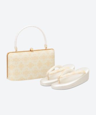 ＜神田胡蝶＞１６１３【年明け届】礼装用　バッグ・草履セット【福袋】