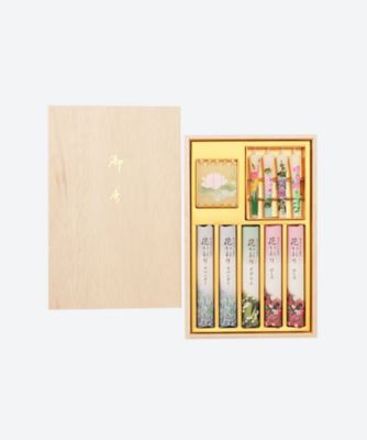 ＜松本商店＞花かおり絵ろうそく蜜蝋セットＤＸ２