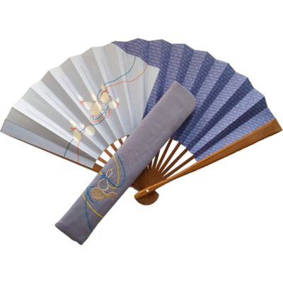京扇子　宝扇堂　瓢箪柄 - 3