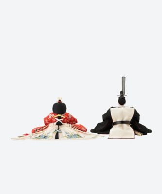 送料無料】【伊勢丹カタログNo．1】市川豊玉作 衣裳着親王飾り