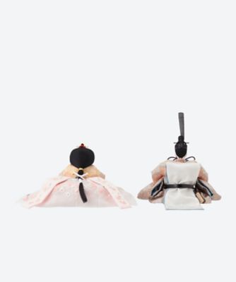 送料無料】【伊勢丹カタログNo．2】市川豊玉作 衣裳着親王飾り