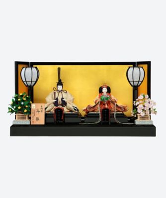 ＜市川豊玉＞【送料無料】【伊勢丹カタログＮｏ．３】市川豊玉作　衣裳着親王飾り