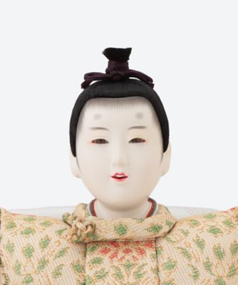 江戸衣裳着親王飾り/市川豊玉作 送料無料】【伊勢丹カタログNo．3】市川豊玉作 衣裳着親王飾り