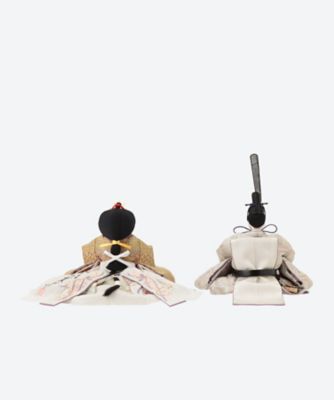 送料無料】【伊勢丹カタログNo．5】市川豊玉作 衣裳着親王飾り