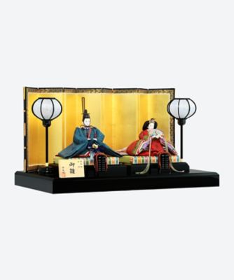 送料無料】【伊勢丹カタログNo．7】清水清鳳作 衣裳着親王飾り