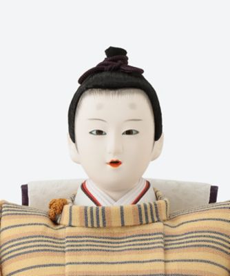 送料無料】【伊勢丹カタログNo．8】市川豊玉作 衣裳着親王飾り