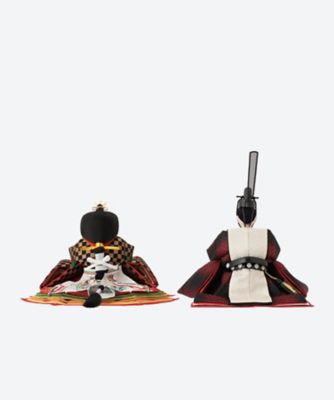 送料無料】【伊勢丹カタログNo．10】清水清鳳作 衣裳着親王飾り