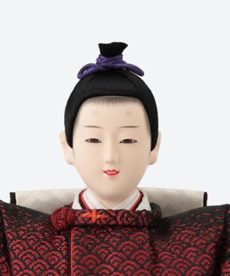 送料無料】【伊勢丹カタログNo．10】清水清鳳作 衣裳着親王飾り