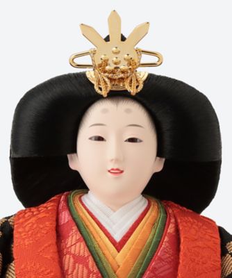 送料無料】【伊勢丹カタログNo．10】清水清鳳作 衣裳着親王飾り